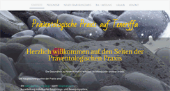 Desktop Screenshot of praeventologische-praxis.eu